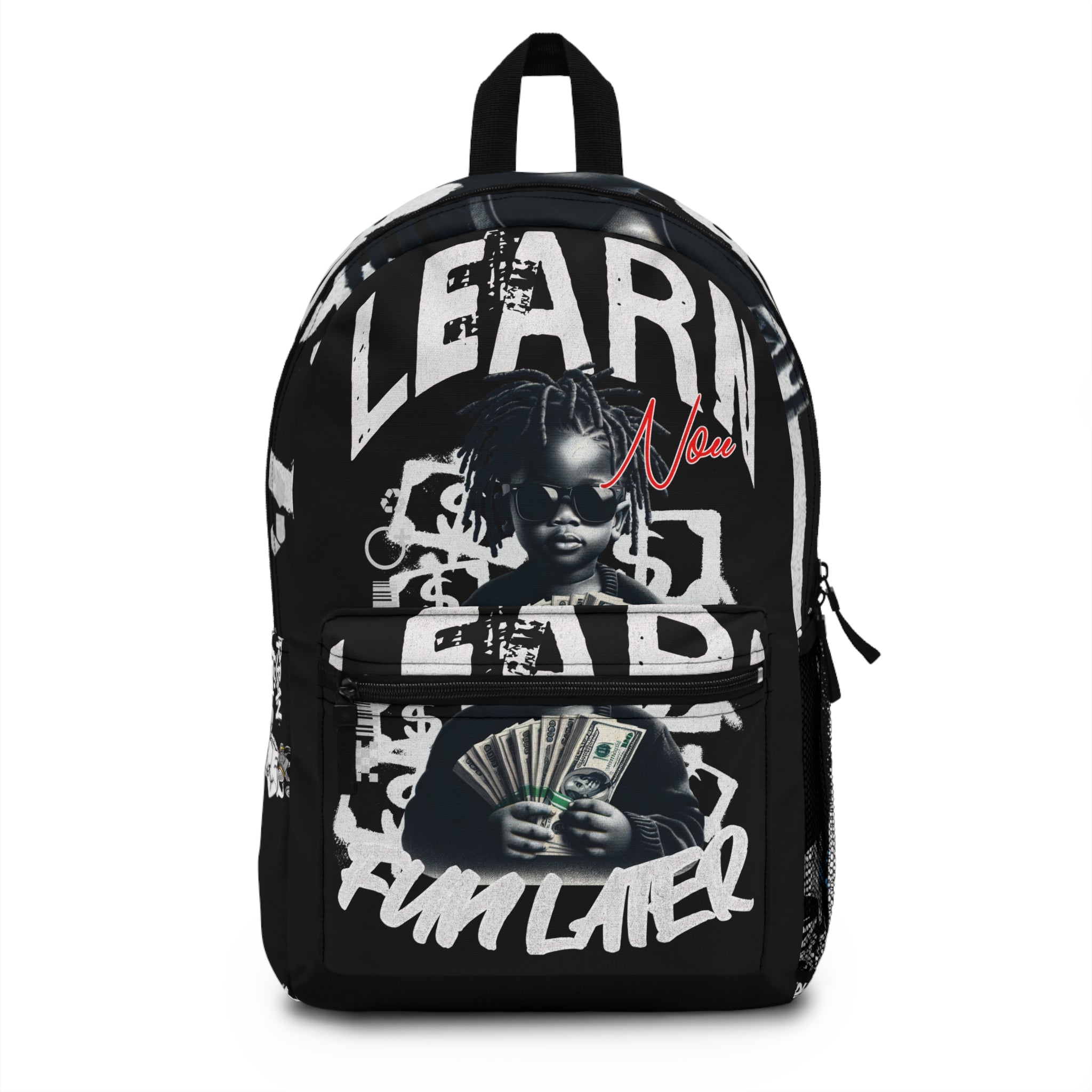 Street Style Backpack - Urban Veil Learn Now Fun Later