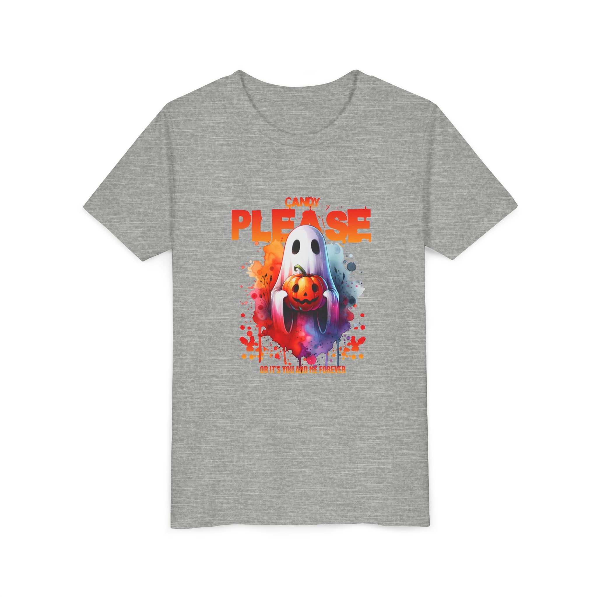 Candy Please Halloween T-Shrit - Youth