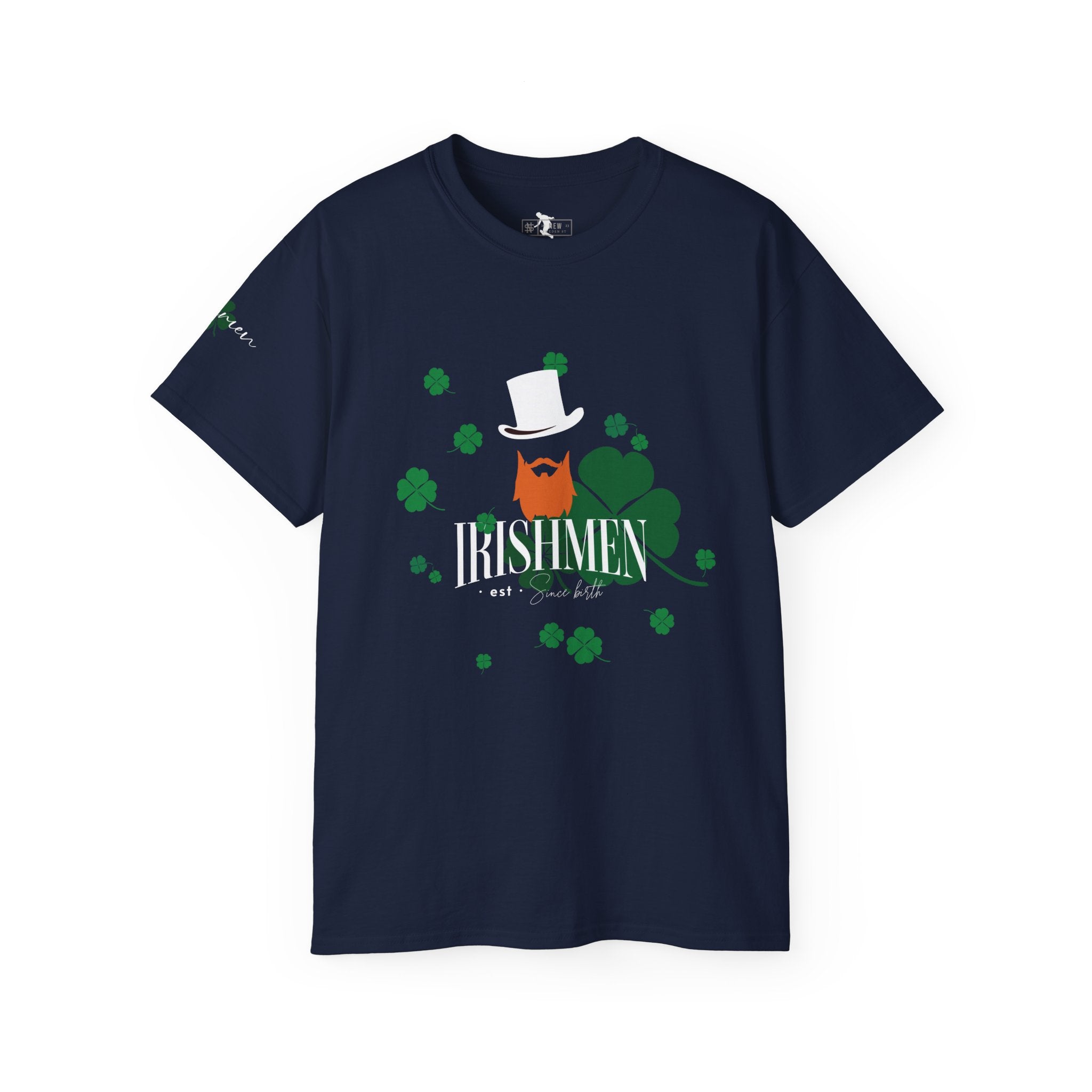 Beard & Shamrocks Tee