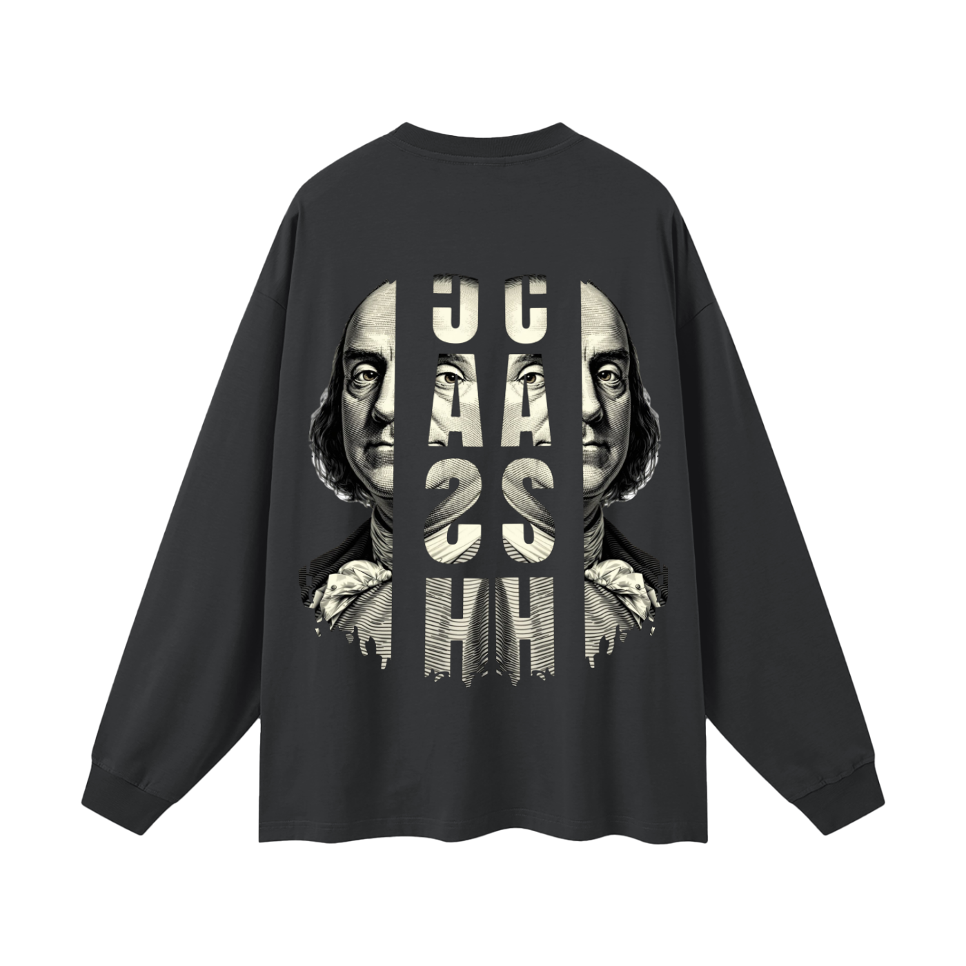 CASH Oversized Long Sleeve T-Shirt