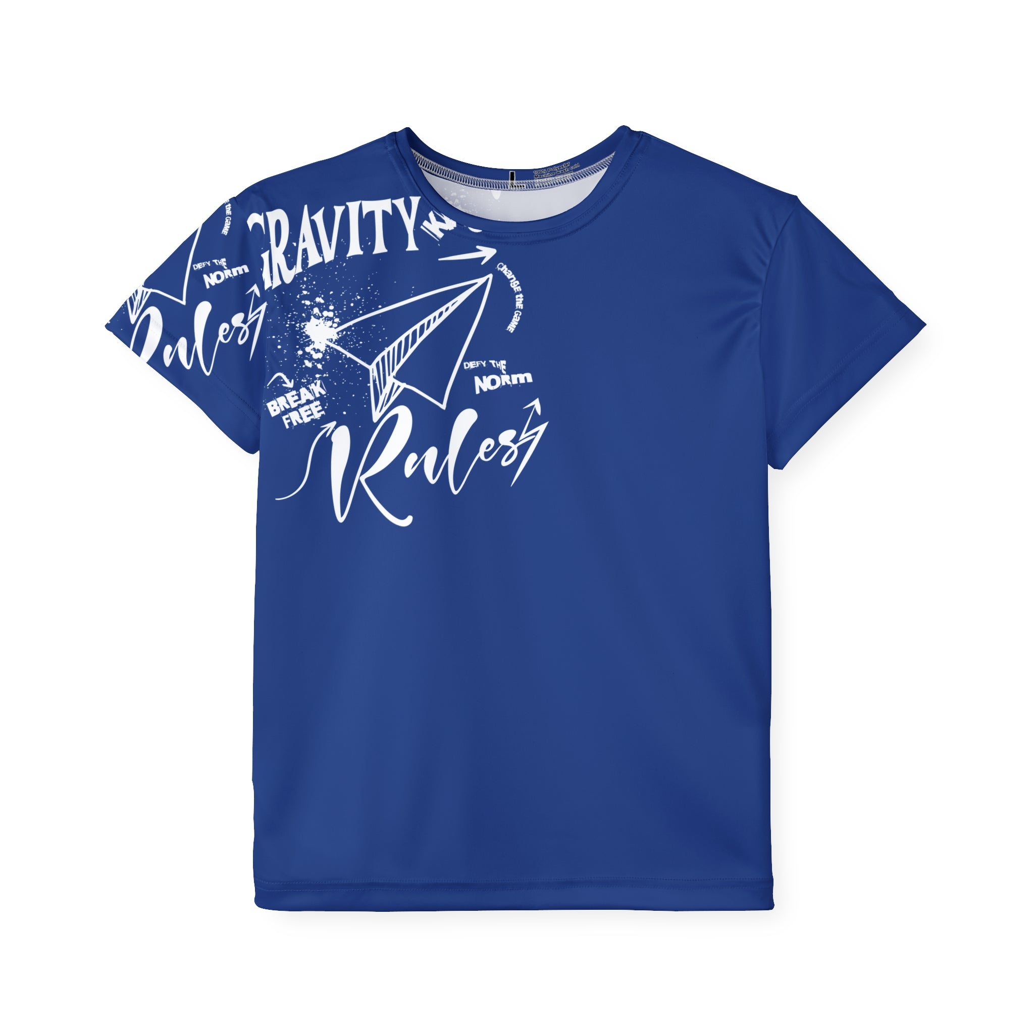 Throw It & Go Tee (Blue)