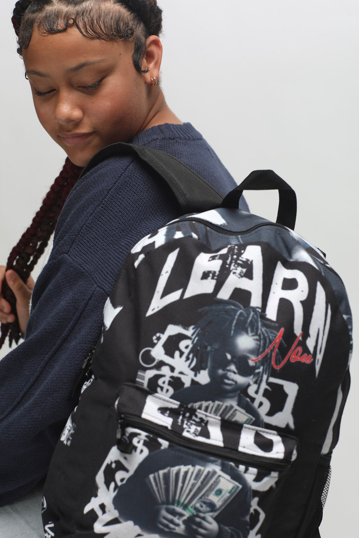 Street Style Backpack - Urban Veil Learn Now Fun Later