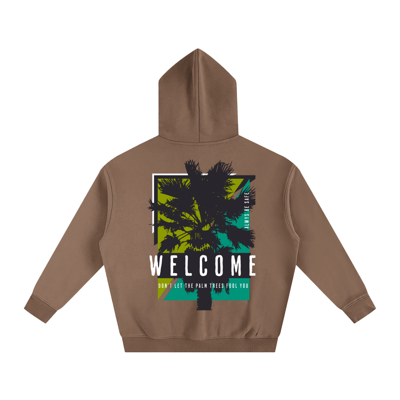 Welcomed Oversized Fleeced Hoodie