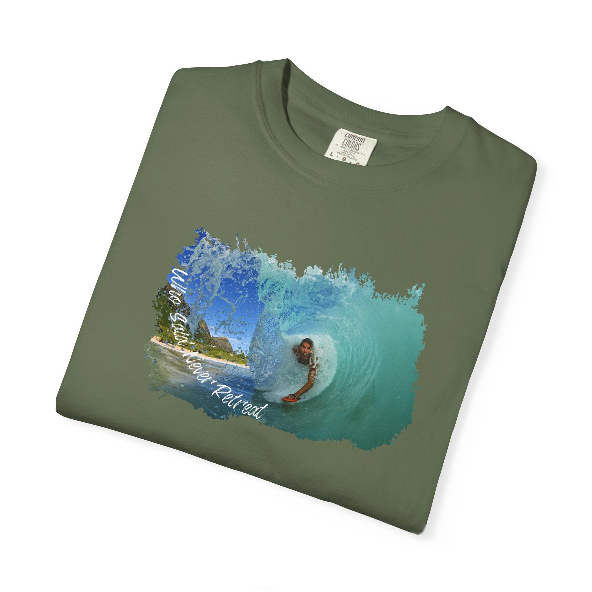 Who Said Never Retreat T-Shirt