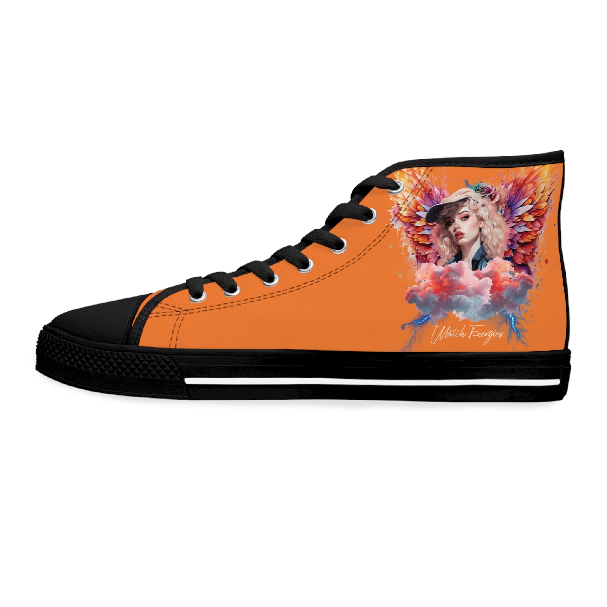 VIBE MATCH High Top Sneaker - Orange