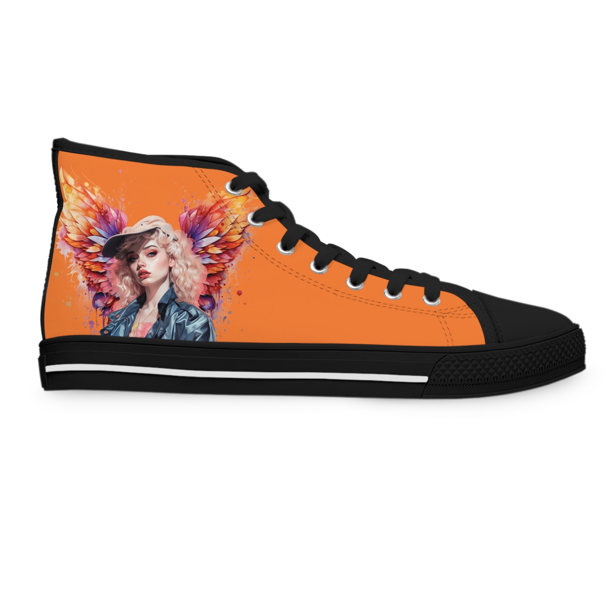 VIBE MATCH High Top Sneaker - Orange