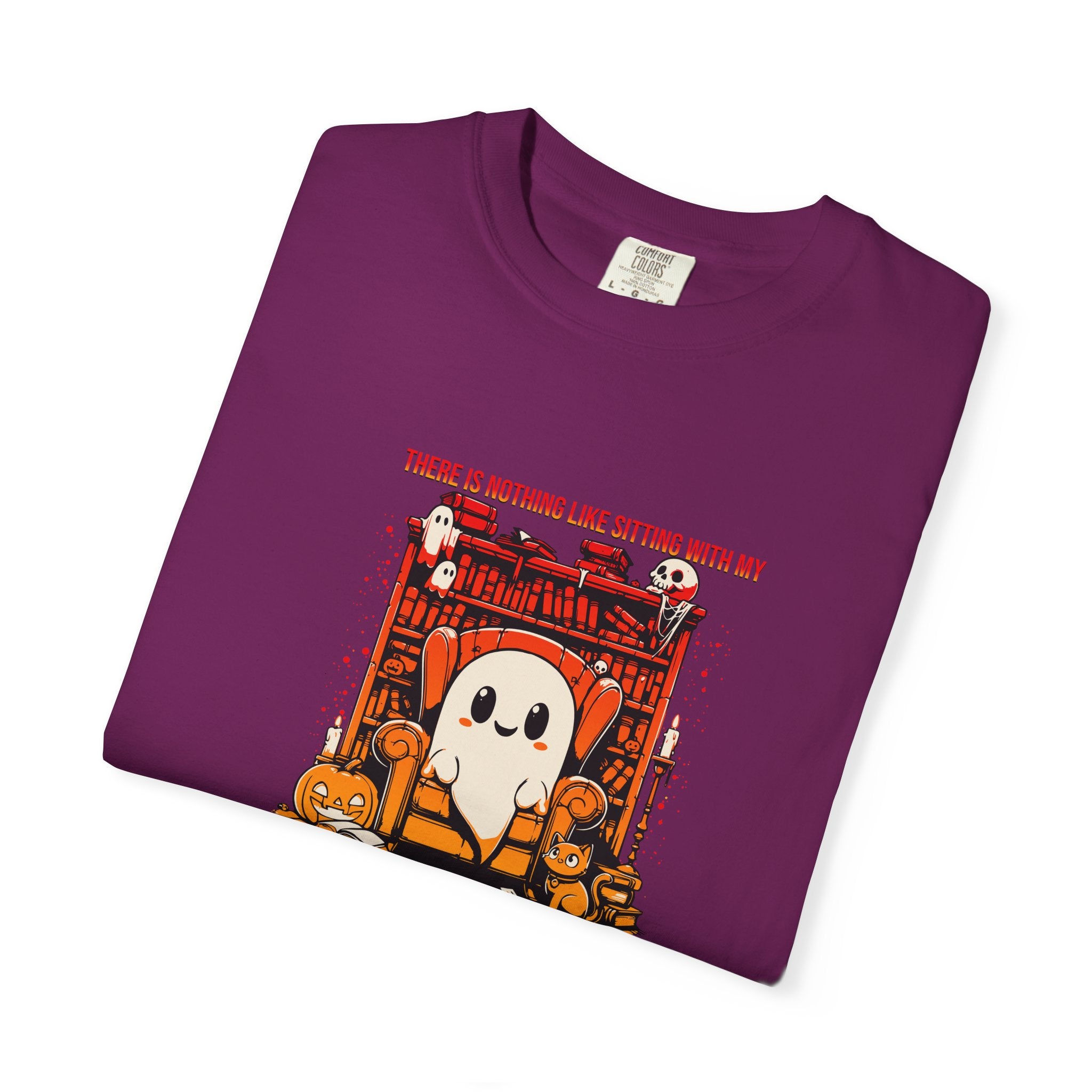 Cozy Ghost BOOk T-Shirt