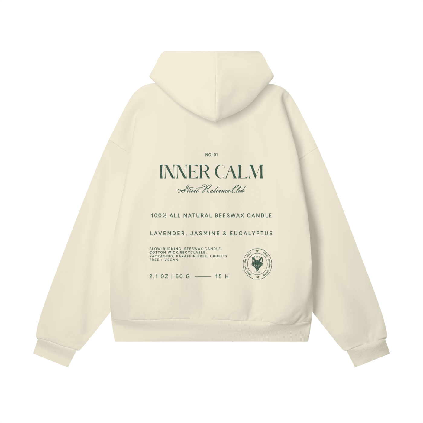 Inner Calm Fleece Hoodie