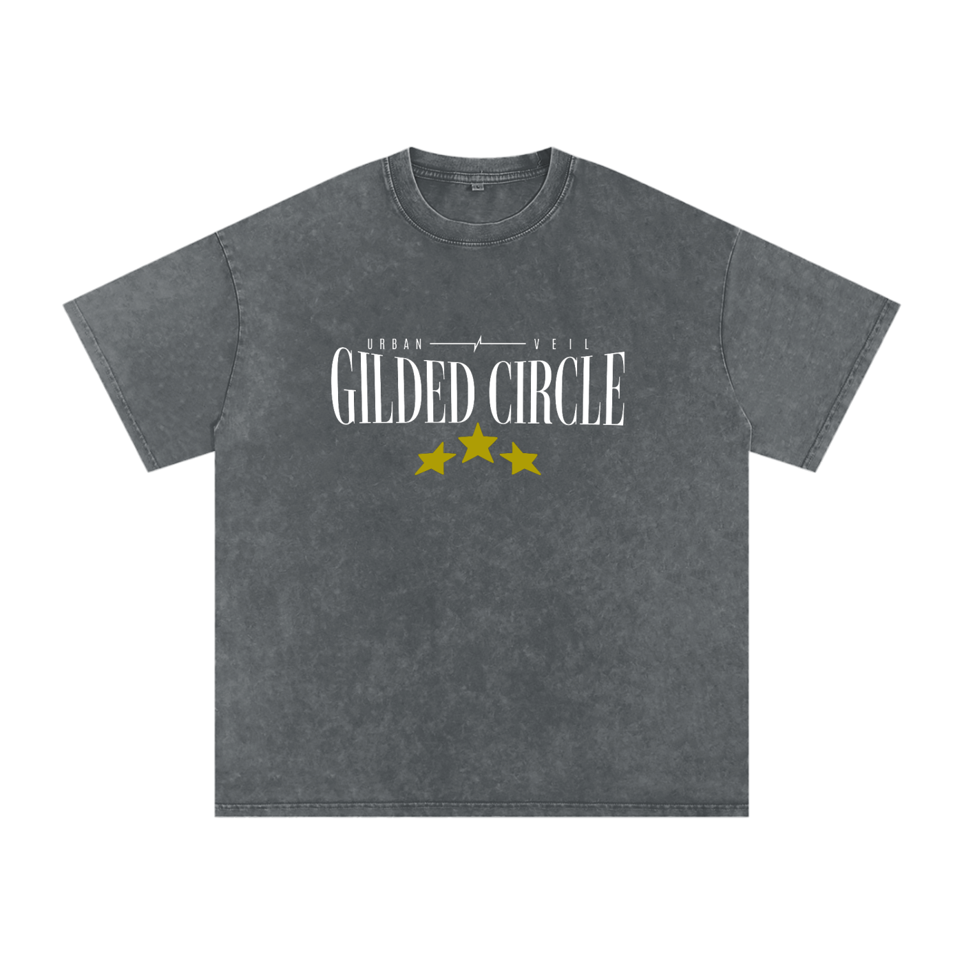 Gilded Circle Oversized Cotton T-Shirt