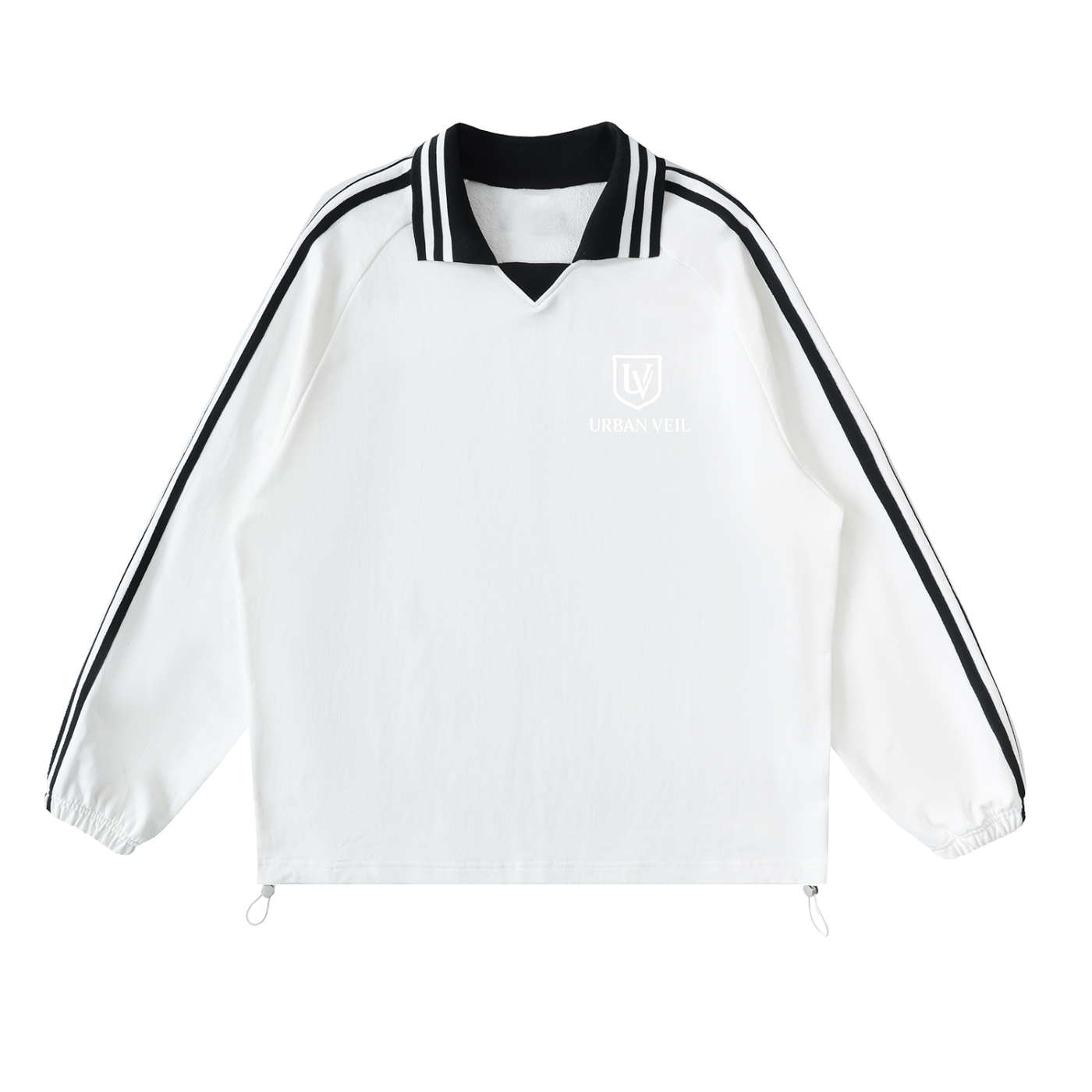 Urban Veil Collared Sweatshirt