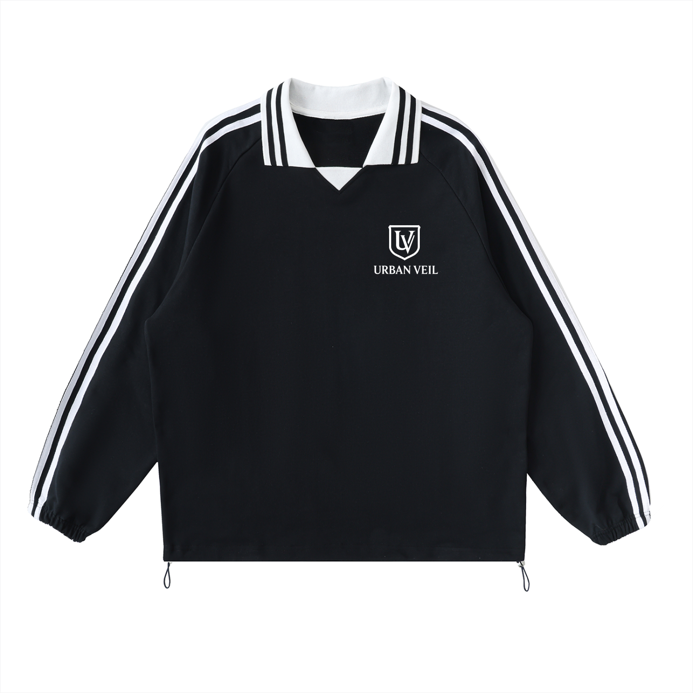 Urban Veil Collared Sweatshirt