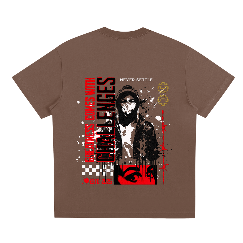 men's wear,woman's wear,everyday wear,never settle t-shirt,comfort wear,Urban Veil,trendsetter,statement piece,streetwear