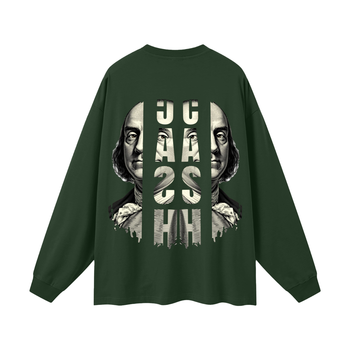CASH Oversized Long Sleeve T-Shirt