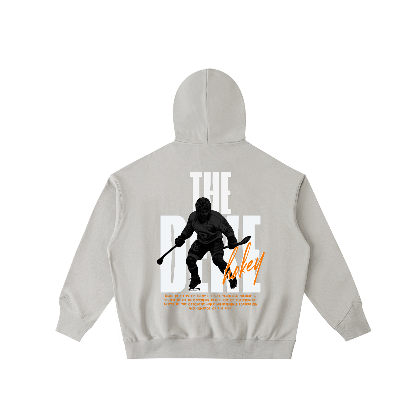 The Deke Big Hood Half-Zip Fleece Hoodie