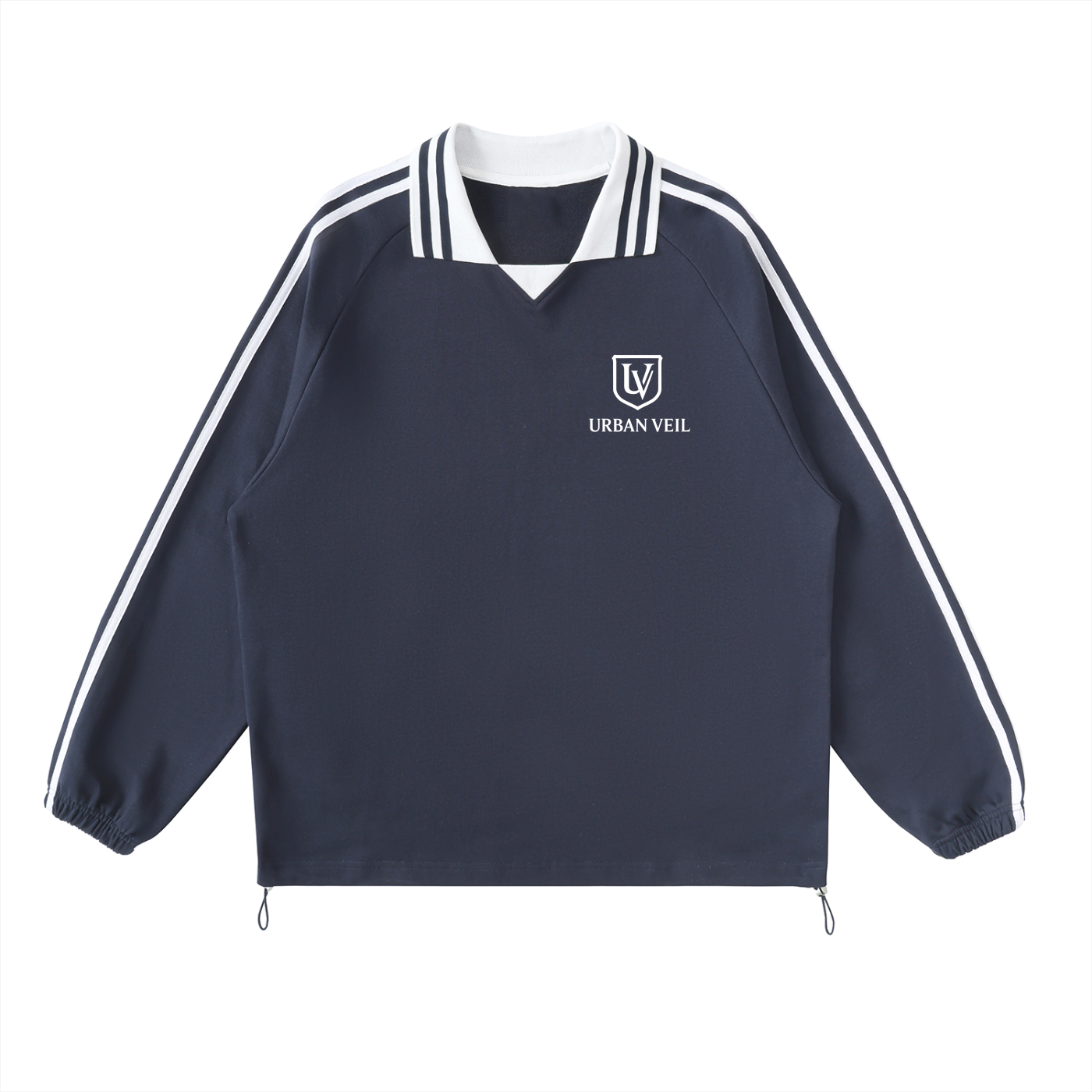 Urban Veil Collared Sweatshirt