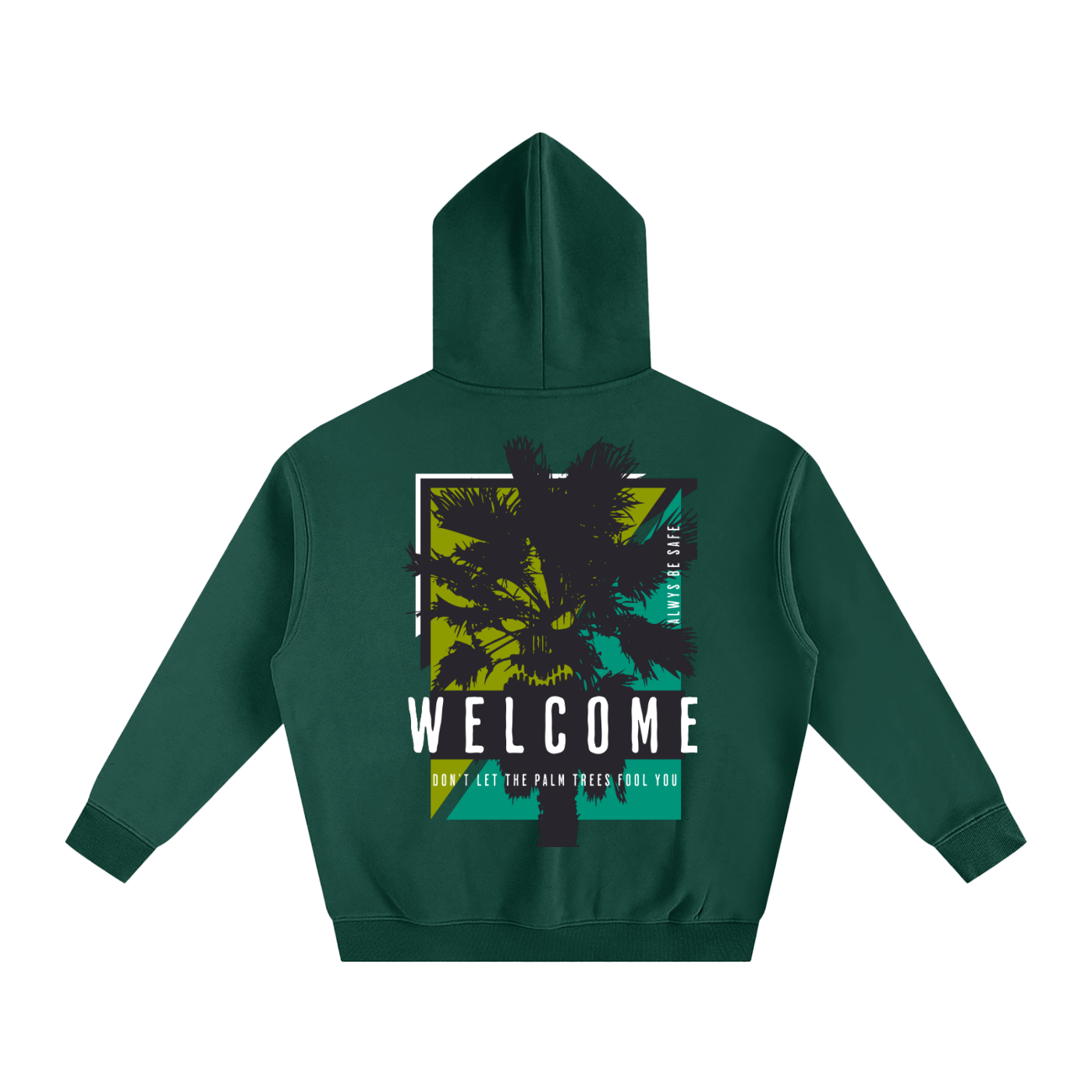 Welcomed Oversized Fleeced Hoodie