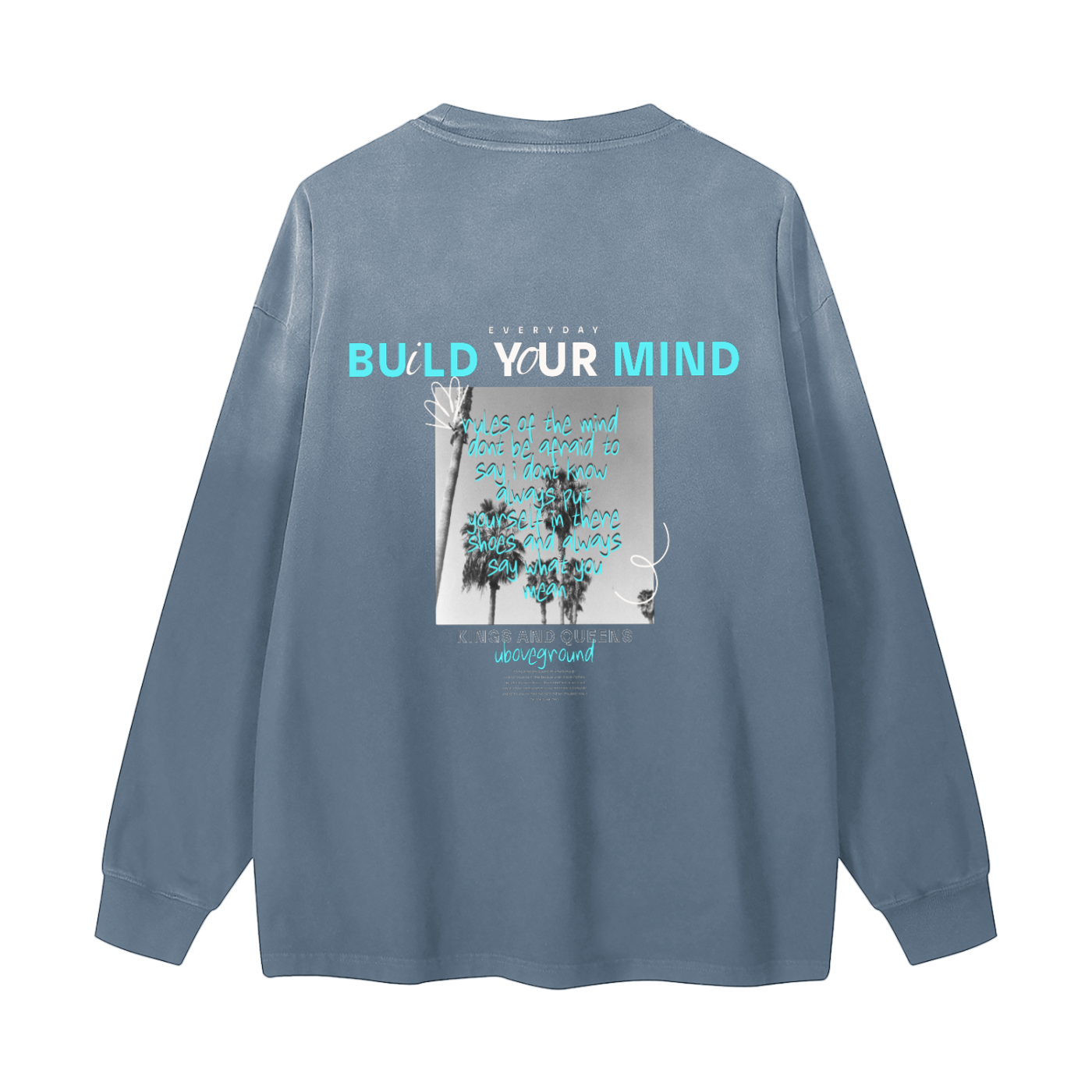 Build Your Mind Long Sleeve T-Shirt