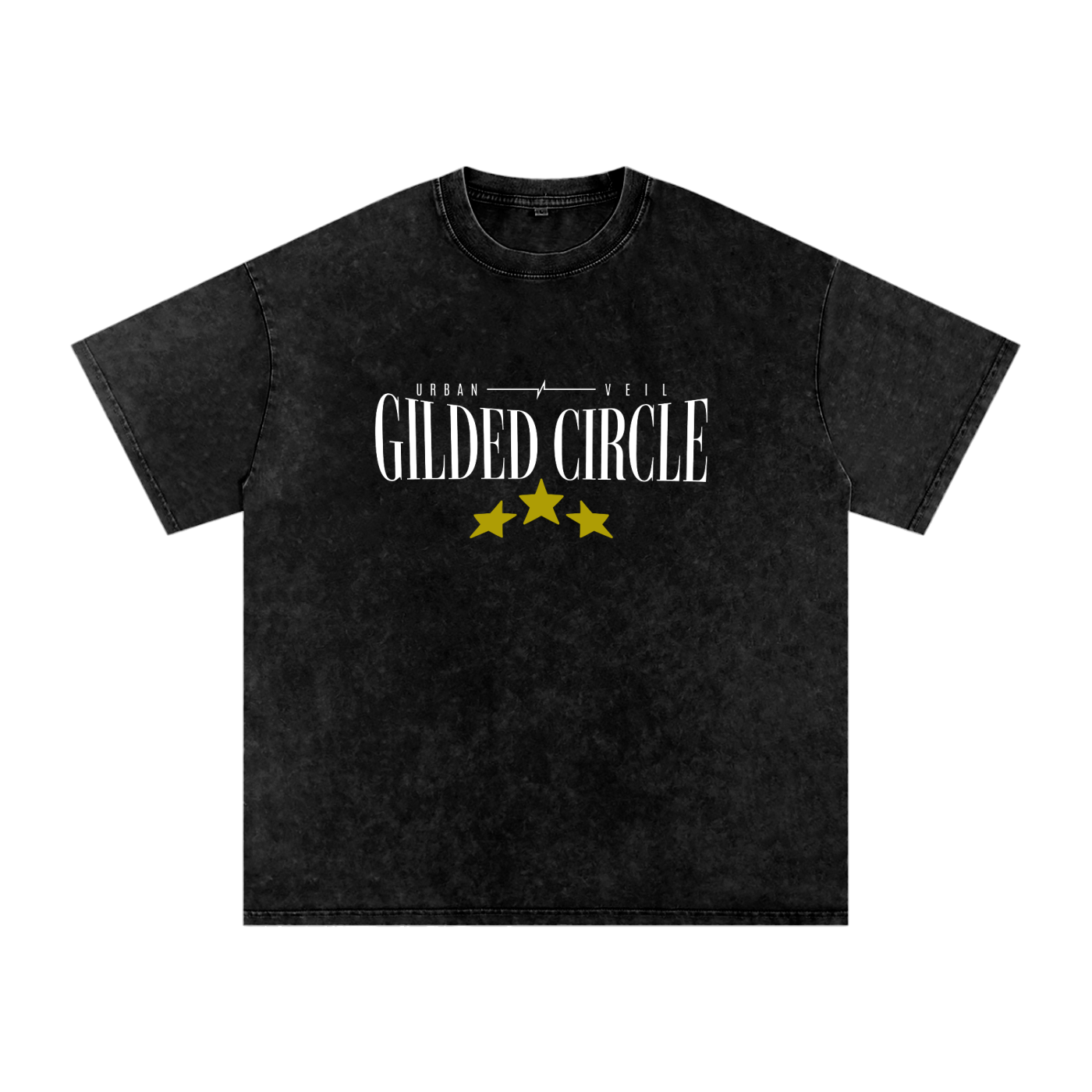 Gilded Circle Oversized Cotton T-Shirt
