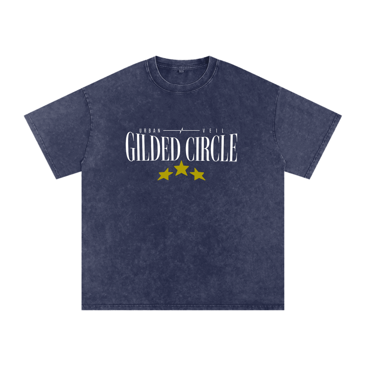 Gilded Circle Oversized Cotton T-Shirt