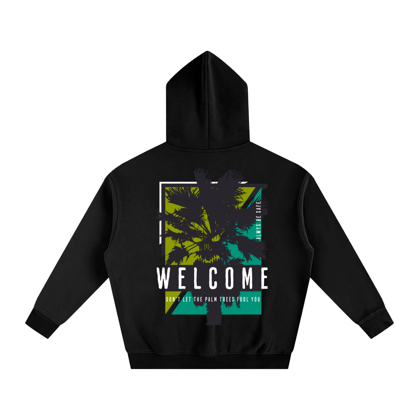 Welcomed Oversized Fleeced Hoodie