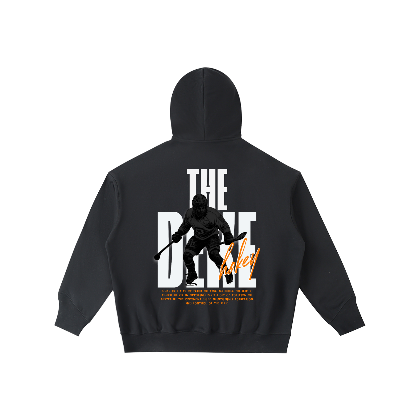 The Deke Big Hood Half-Zip Fleece Hoodie