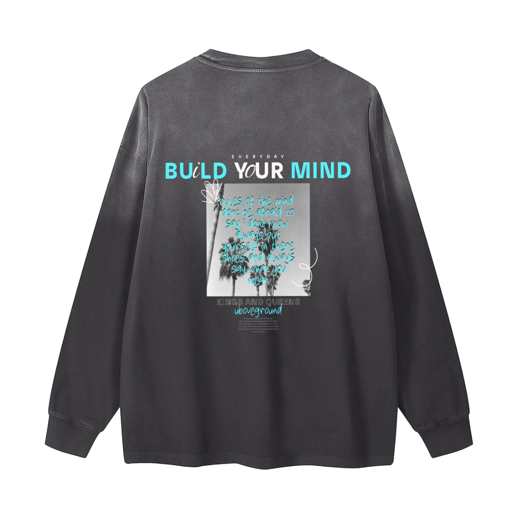 Build Your Mind Long Sleeve T-Shirt