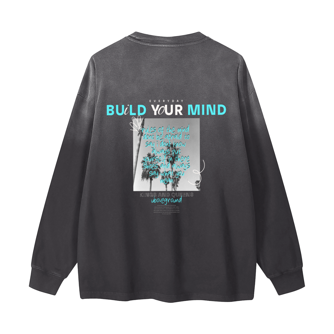 Build Your Mind Long Sleeve T-Shirt