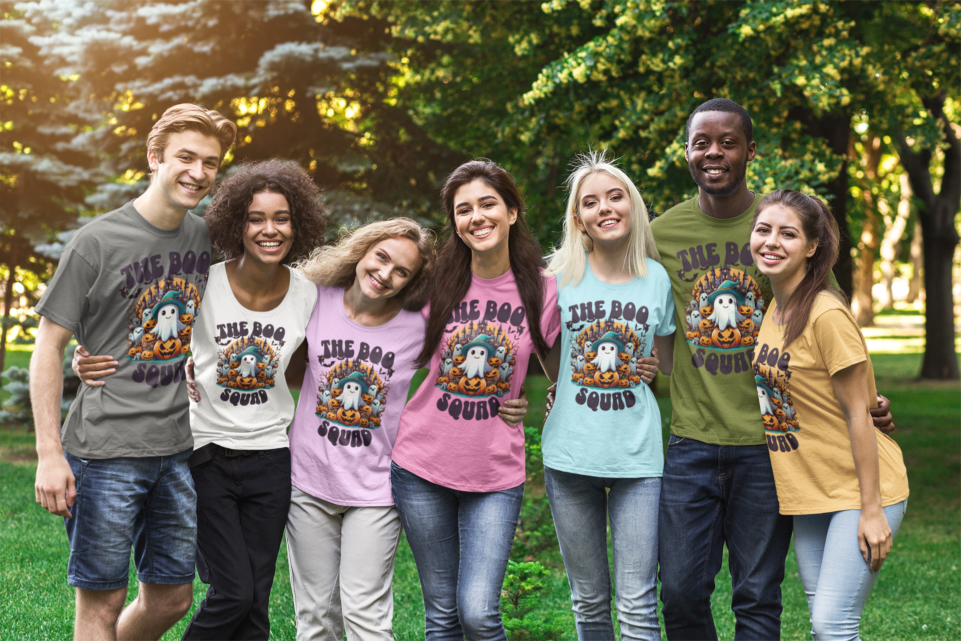 Boo Squad Halloween T-Shirt